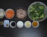 Honey Garlic Chicken Broccoli /Ayam Broccoli masak Madu&Bawang putih langkah memasak 1 foto