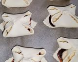 Ciasteczka francuskie "Bananowe wiatraczki" krok przepisu 4 zdjęcie