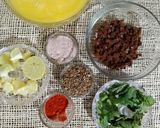 A picture of step 1 of Kairi ka sharbat.