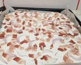 Pas rețetă Langoș unguresc la cuptor cu smântână și bacon 9 fotografie