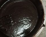 Foto langkah ke 2 dari resep Shiny Crust Fudgy Brownies.