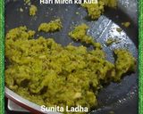 हरी मिर्च का कूटा (Hari Mirch ka kuta recipe in hindi) रेसिपी चरण 6 फोटो