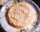 A picture of step 3 of Paneer shawarma Tortilla wrap.