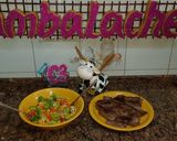 Foto del paso 5 de la receta: Filete de ternera a la plancha con ensaladita