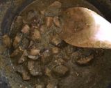 A picture of step 3 of Mushroom Pesto Pasta.