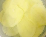A picture of step 1 of Crispy Potato Chips.