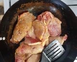 Foto del paso 4 de la receta: Lomo y batatas con crema de verdeo