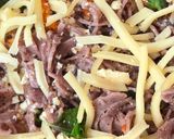 Foto del paso 8 de la receta: Pasta de legumbre con salsa de ricota con crema, cherries, ajo y albahaca 🍝 saciante y sin gluten