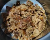 A picture of step 1 of Aamchur -pink chutney.