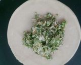 A picture of step 3 of Broccoli Paratha.