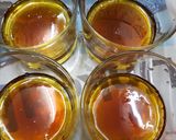 A picture of step 5 of Easy No-Bake, No-Steam Caramel Flan.