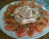 Foto del paso 5 de la receta: Ensalada con melva y pipas