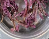 A picture of step 1 of Hibiscus Tea 🌺.