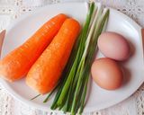 Hình bước làm 1 của món CÀ-RỐT xào trứng