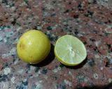 A picture of step 1 of Mint and Lime juice.