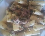 Foto del passaggio 8 della ricetta Pasta Funghi tonno e prezzemolo