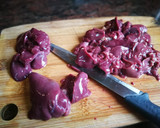 Foto del paso 1 de la receta: Paté de hígado de pollo flambeado