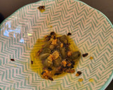 Foto del paso 2 de la receta: Espaguetis con rape y alga nori