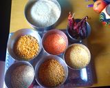 हाय प्रोटीन अडई विथ रेड चटणी (Adai With Red Chutney Recipe In Marathi) रेसिपी स्टेप 1 फोटो 