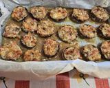 Baconös,krémsajtos töltött gomba recept fázis 6 fotója