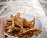 Foto langkah ke 4 dari resep Jamur & Bunga Kol Goreng Crispy.