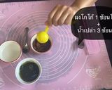 รูปขั้นตอนการทำที่ 6 ของ เค้กไข่มัทฉะช็อกโกแลต🥚