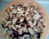 Foto del passaggio 1 della ricetta Caponata di melenzane alla siciliana con il coperchio Magik cook