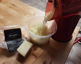 A picture of step 8 of Maggie's French Onion Soup.