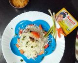 A picture of step 5 of BUTTER Garlic VEGETABLE FRIED Rice.