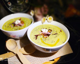 Foto del paso 6 de la receta: Crema de Guisantes con Crujiente de York al Vino Blanco en Olla Programable