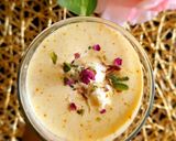 A picture of step 7 of Thandai Lassi.