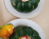 Hình bước làm 2 của món Óc heo hấp bí đỏ