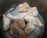 A picture of step 1 of Chicken White Biryani.