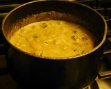 A picture of step 4 of LOTUS SEED payasam.