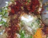 Spring onions sabji recipe step 4 photo