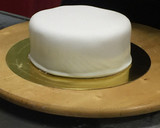 Foto del paso 6 de la receta: Tarta Día del Padre Camisa Fondant