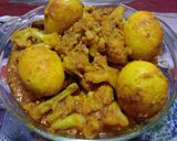 ডিম ফুল কপির ফুলেশ্বরি (Dim fool kopir fooleswari recipe in bengali) রেসিপি ধাপ - 5 ছবি