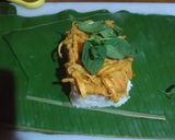 Foto langkah ke 5 dari resep Nasi Bakar Ayam Jamur.