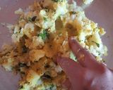 A picture of step 2 of Batata vada😍.