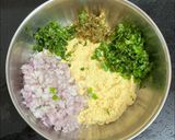 A picture of step 2 of Monsoon Special | Chana Dal Pakoda.