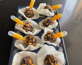 Foto del paso 7 de la receta: Trufas de morcilla crocantes con salsa de mango 🥭