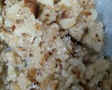 A picture of step 3 of Bread ka Halwa.