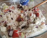 Une image de l'étape 3 de Salade de riz estivale.