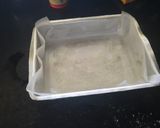 A picture of step 5 of Rainbow blondies.