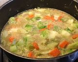 Une image de l'étape 4 de Soupe de chou kale et carottes au citron.