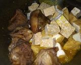 Foto langkah ke 5 dari resep Ikan pe asap,tahu,tempe disantanin.