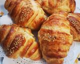 Pas rețetă Croissante cu unt 7 fotografie