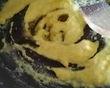 A picture of step 4 of Khoya kesar peda.