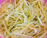 Foto langkah ke 1 dari resep Rujak mangga serut.