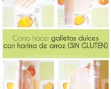 Foto del paso 1 de la receta: Masa para preparar exquisitas galletas dulces con harina de arroz y maicena (SIN GLUTEN y MUY FÁCIL)